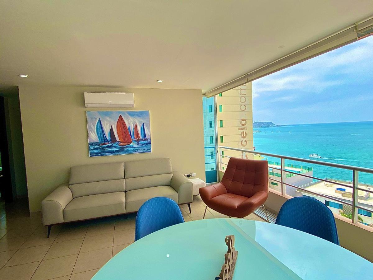 Comodo Apartamento Con Vista Al Mar. Salinas  Exteriér fotografie